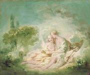 Jean-Honore Fragonard Jupiter and Callisto oil painting reproduction